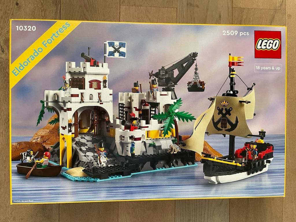 NIEUW in doos LEGO 10320 Eldorado Fortress, Kinderen en Baby's, Speelgoed | Duplo en Lego, Lego, Nieuw, Complete set, Ongeopend/sealed
