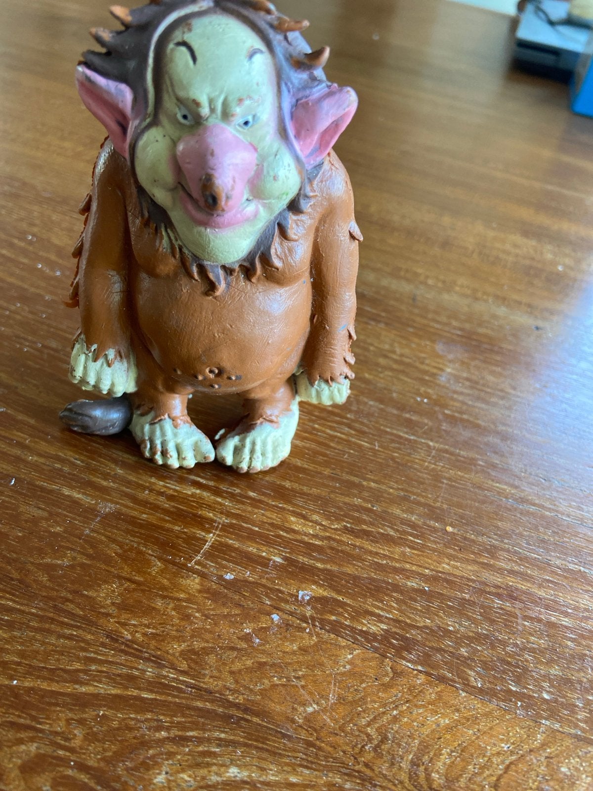 Vintage Troll Figuur - Decoratief Beeldje, Ophalen of Verzenden, Gebruikt