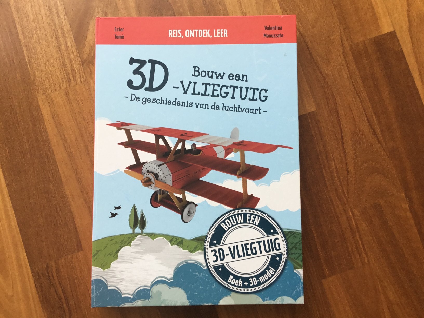 Nieuw: Boek Bouw een vliegtuig met 3D model Fokker Dr 1, Ophalen of Verzenden, Nieuw, Non-fictie