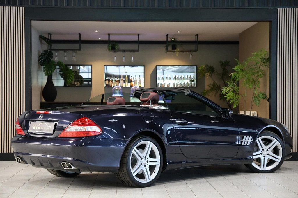Mercedes SL-klasse 500|ABC|Airscarf|Verkoeling|H&K|Windscher, Automaat, 5461 cc, Achterwielaandrijving, Gebruikt
