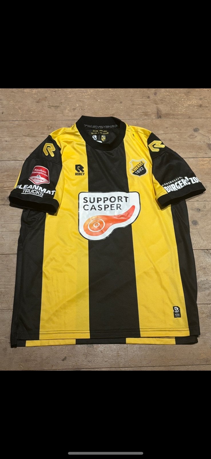 Vitesse shirt éénmalig Casper, Ophalen of Verzenden, Zo goed als nieuw, Vitesse, Shirt