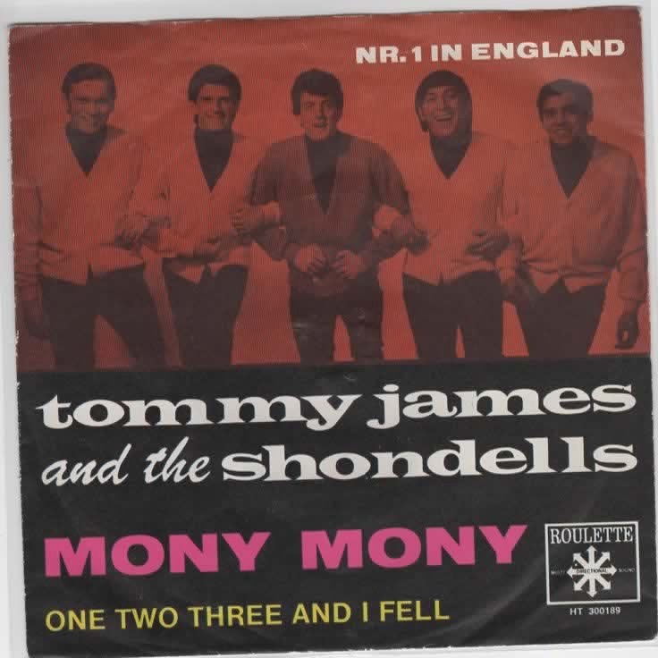 Tommy James and Shondells- Mony mony, 7 inch, Ophalen of Verzenden, Zo goed als nieuw, Beschermende buitenhoes