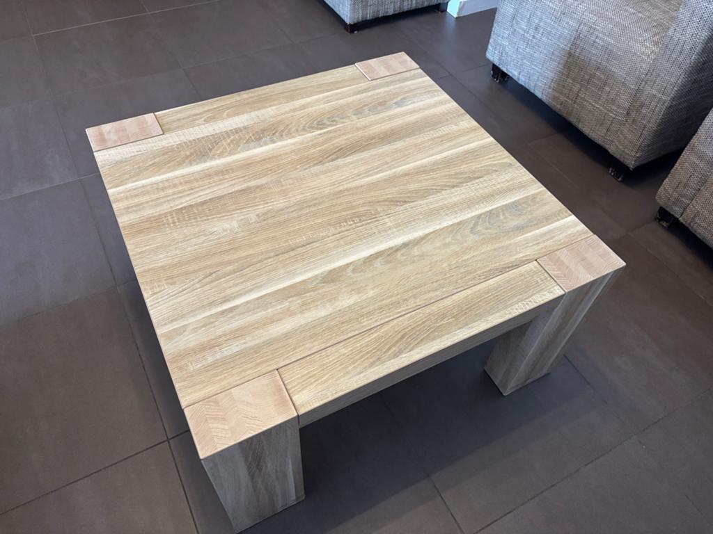 Vierkante salontafel 90x90 cm, Ophalen, Gebruikt, Vierkant, 50 tot 100 cm