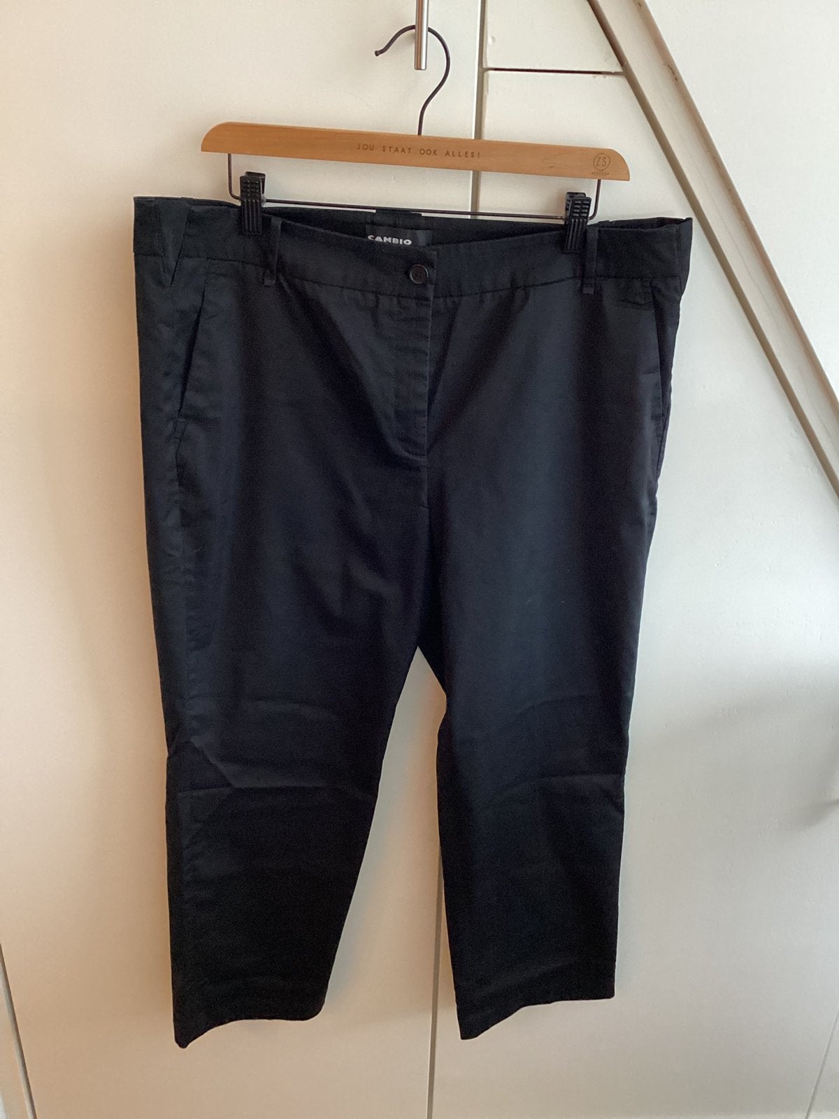 Cambio zwarte pantalon maat 46, Zwart, Maat 46/48 (XL) of groter, Ophalen of Verzenden, Zo goed als nieuw