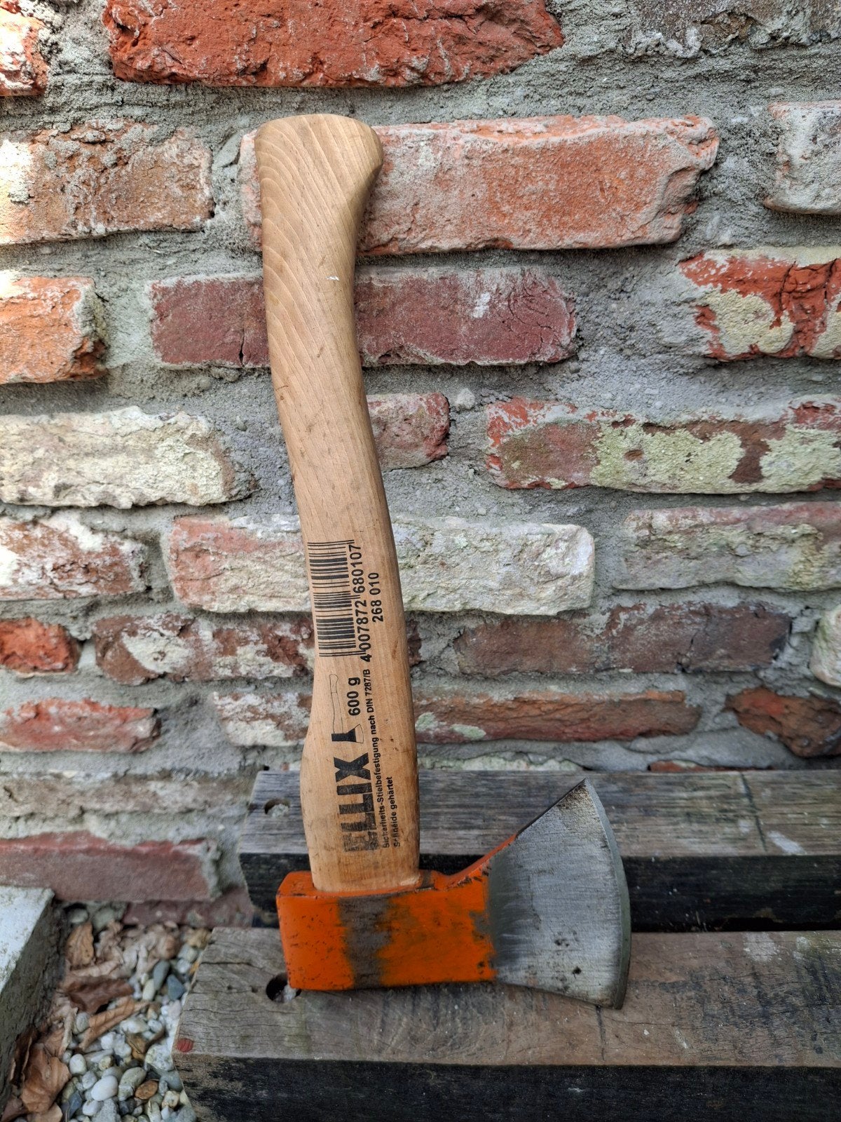 Hakbijl/kloofbijl Ellix, Tuin en Terras, Hand-tuingereedschap, Ophalen of Verzenden, Gebruikt, Bijl, Ellix