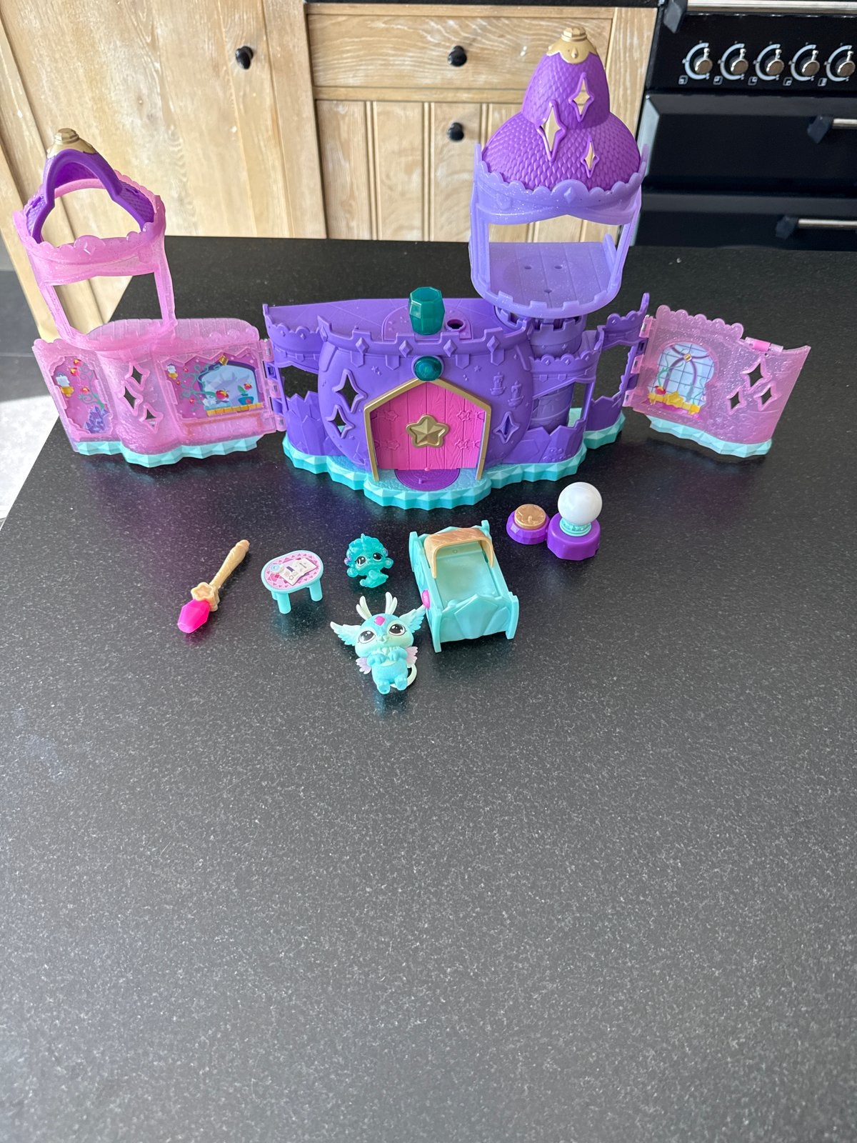 Magisch speelkasteel met accessoires, Ophalen of Verzenden, Gebruikt, Meisje