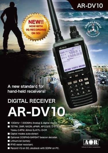 AOR AR-DV10, Telecommunicatie, Zenders en Ontvangers, Ophalen of Verzenden, Zo goed als nieuw