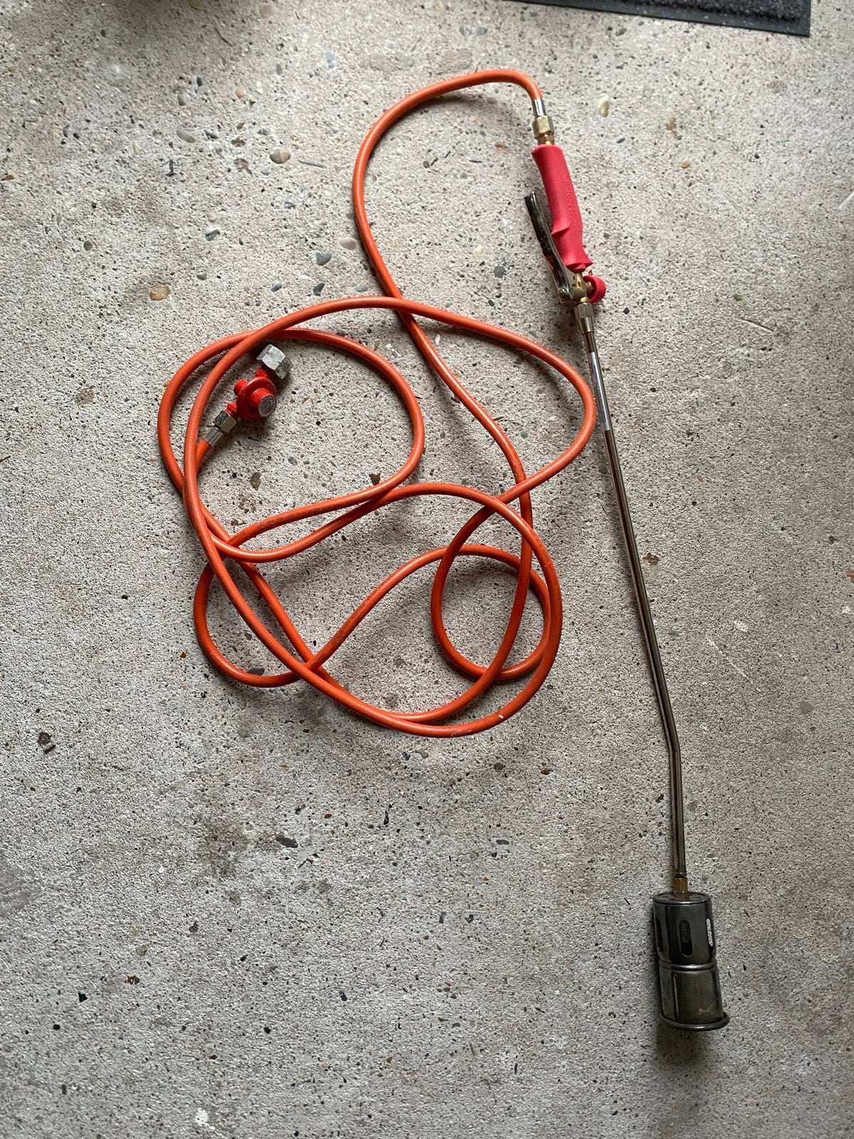 Rothenberger Industrial gas brander met slang, Doe-het-zelf en Verbouw, Ophalen of Verzenden, Gebruikt, Overige typen, Overige merken
