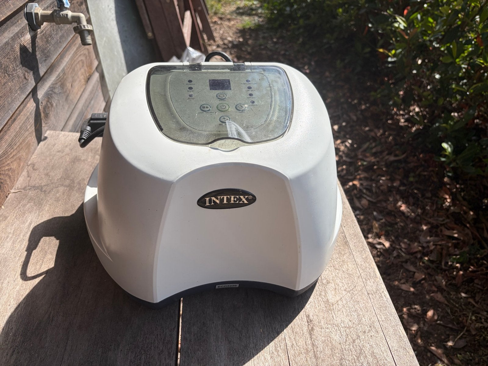 Intex zoutwatersysteem voor zwembad, Ophalen, Zo goed als nieuw, Zwembadpomp