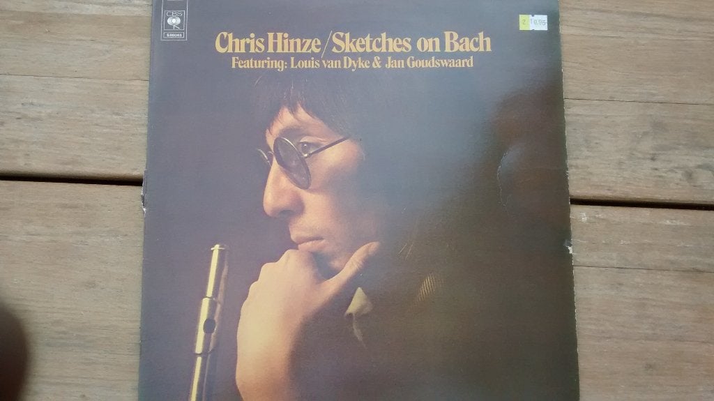 LP - Chris Hinze - Sketches on Bach, Ophalen of Verzenden, Zo goed als nieuw, Jazz, LP