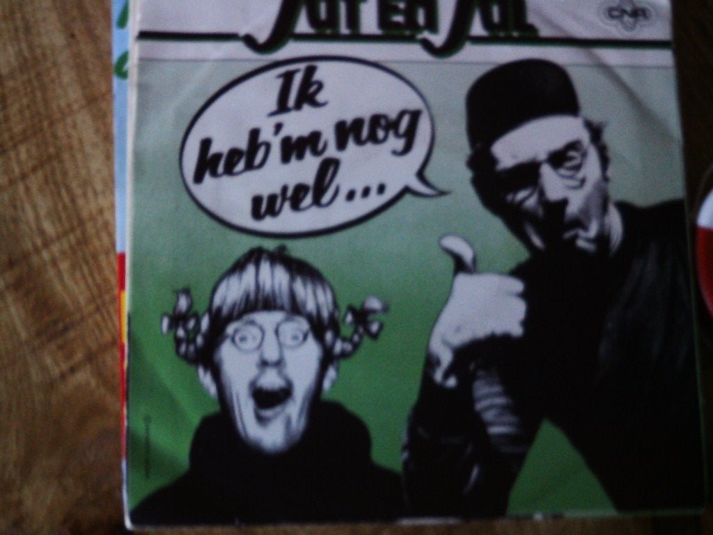 Jut en Jul - Ik heb'm nog wel... (Vinyl Single) 16s, 7 inch, Ophalen of Verzenden, Zo goed als nieuw, Beschermende buitenhoes