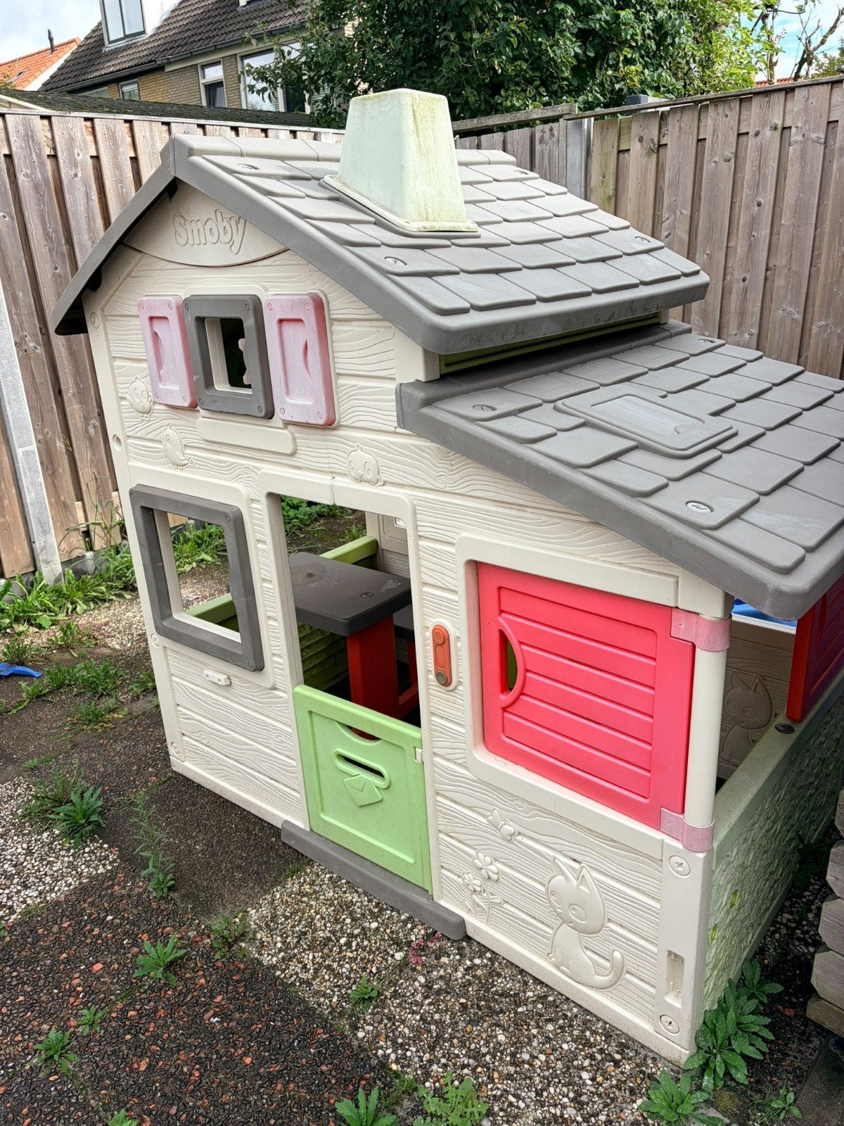 smoby speelhuis, Ophalen, Gebruikt, Kunststof