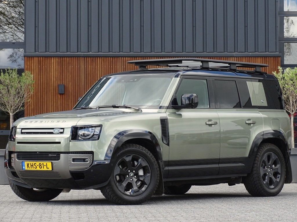 Land Rover Defender 110 2.0 P400e 110 x-Dynamic / HSE / Meri, Auto's, Automaat, Gebruikt, Euro 6, 4 cilinders