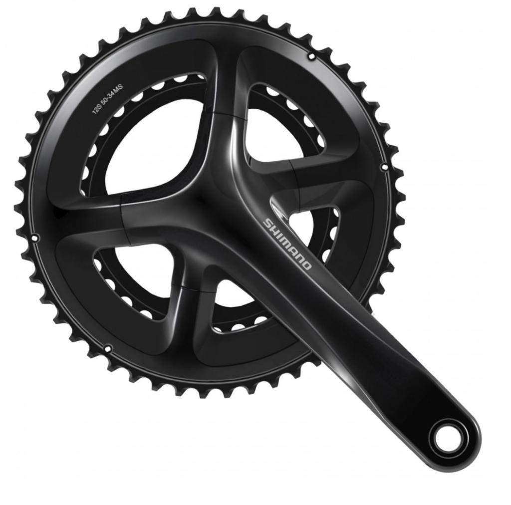 Crankset Shimano FC-RS520 2x12-speed, Fietsen en Brommers, Fietsonderdelen, Ophalen of Verzenden, Zo goed als nieuw, Shimano