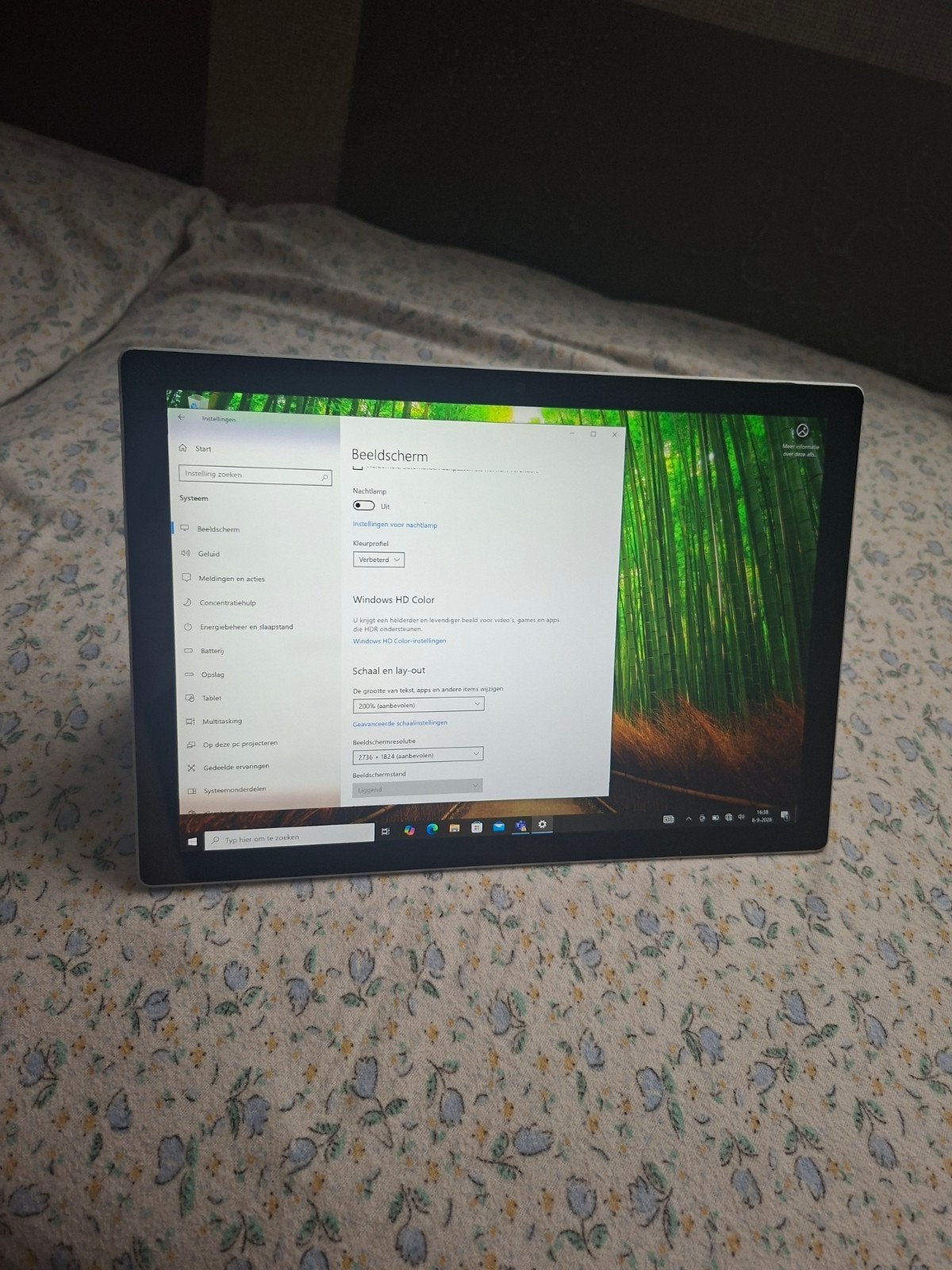 surface pro 7+ i5 core 11th gen 256/8, Computers en Software, Pro 7+, 12 inch, Ophalen of Verzenden, Zo goed als nieuw