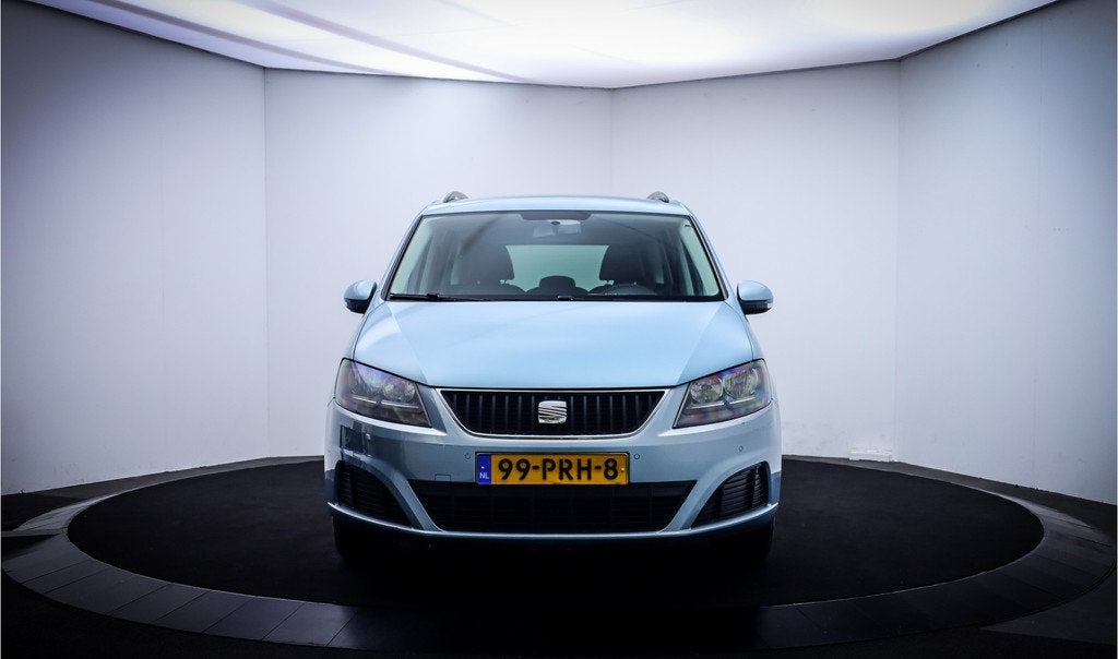 SEAT Alhambra 1.4 TSI Reference (bj 2011), Voorwielaandrijving, Euro 5, Stof, Zwart