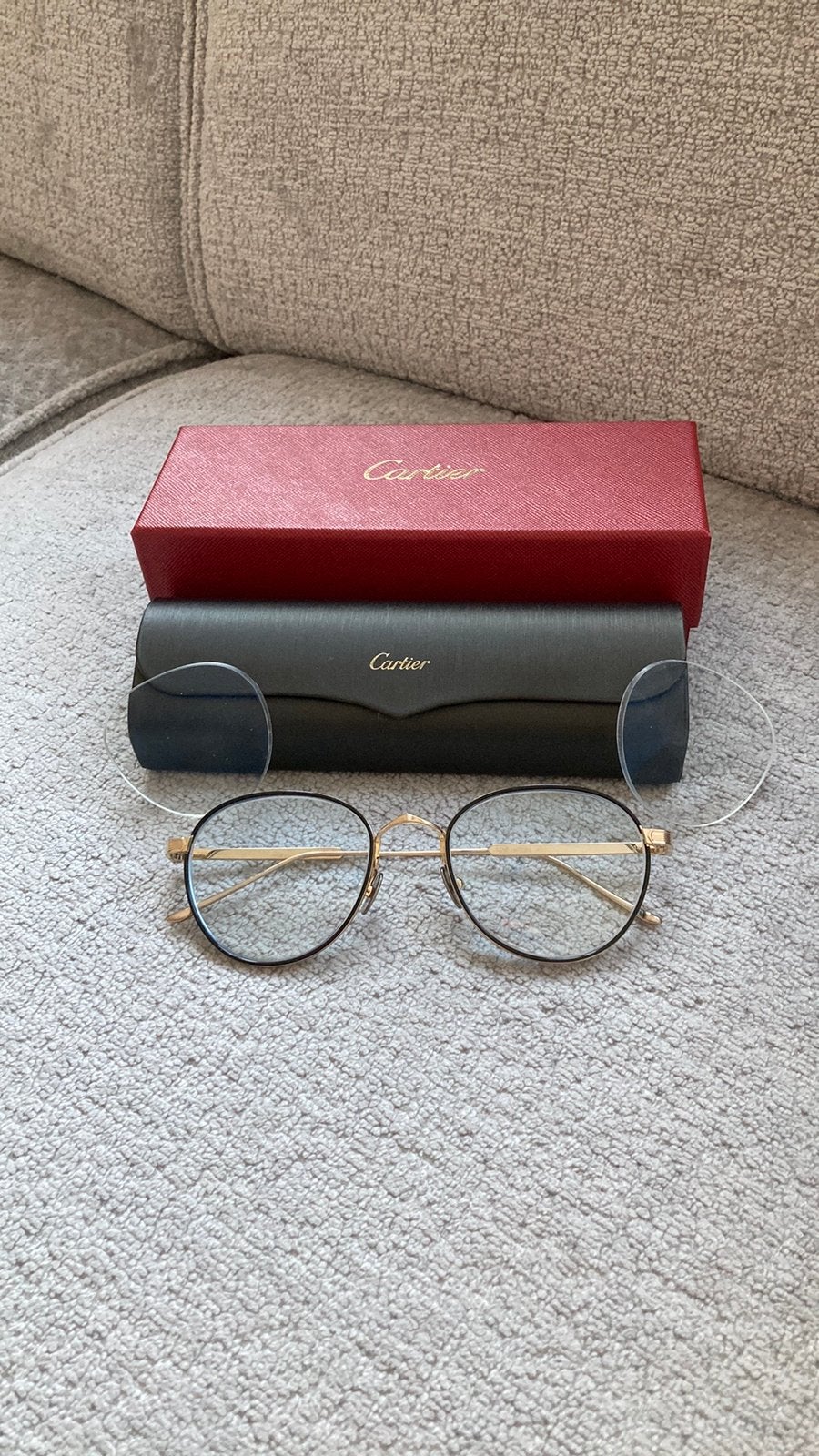 Cartier bril, Ophalen of Verzenden, Zo goed als nieuw, Bril, Overige merken