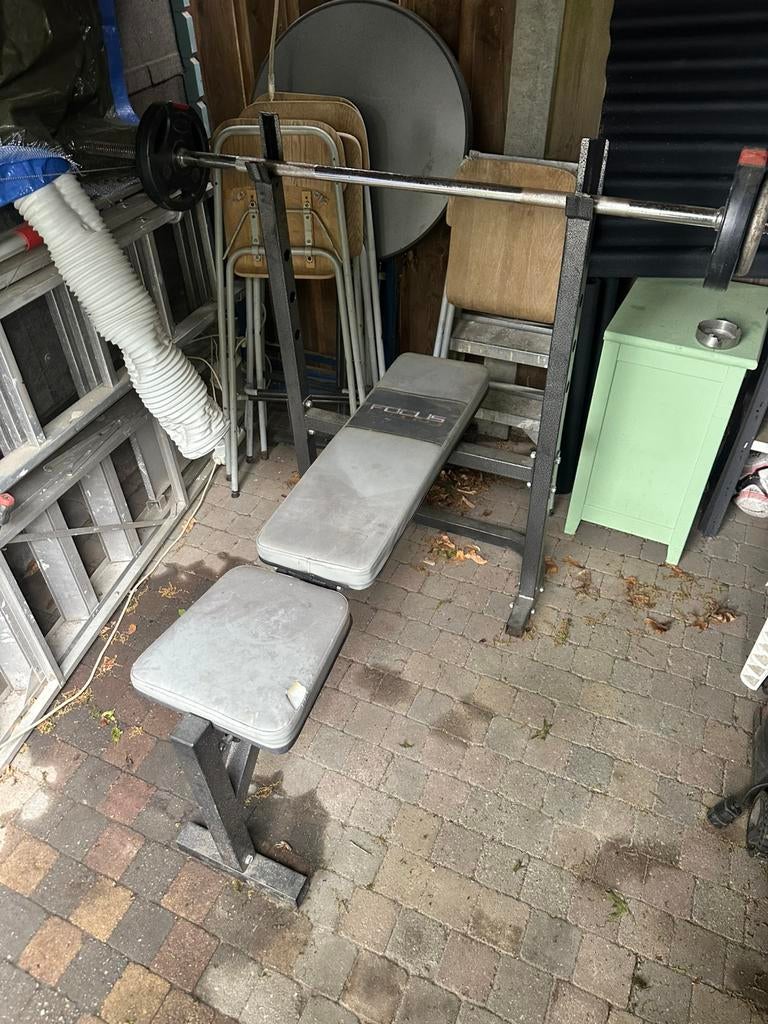 Fitness Bankdruk, Sport en Fitness, Ophalen, Gebruikt, Krachtstation, Borst