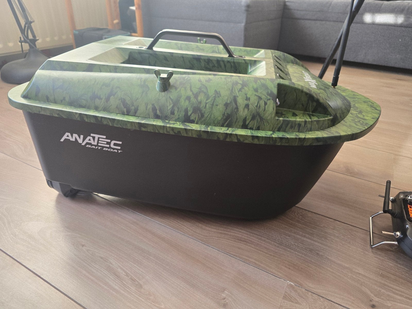 Voerboot Anatec Maxboat met Rymarine Wi-fish DownVision, Ophalen, Zo goed als nieuw, Overige typen