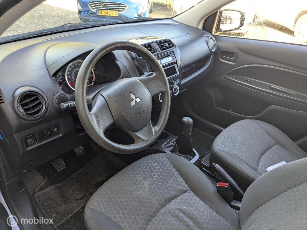Mitsubishi Space Star 1.0 Inform 5DRS, '13 Airco!, Auto's, Voorwielaandrijving, Euro 5, Stof, Origineel Nederlands