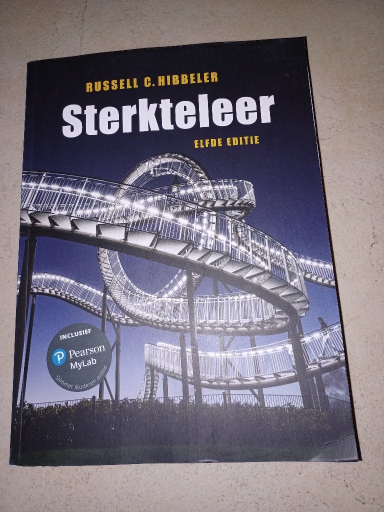 Sterkteleer, 11e editie, ISBN 9789043042994, Zo goed als nieuw, Russell C. Hibbeler, Beta, HBO