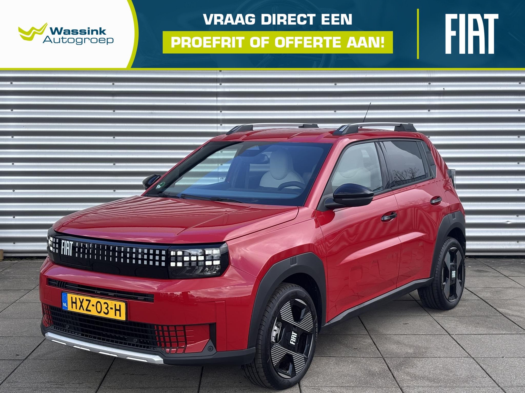 Fiat Grande Panda La Prima 44 kWh | Trekhaak afneembaar | Na