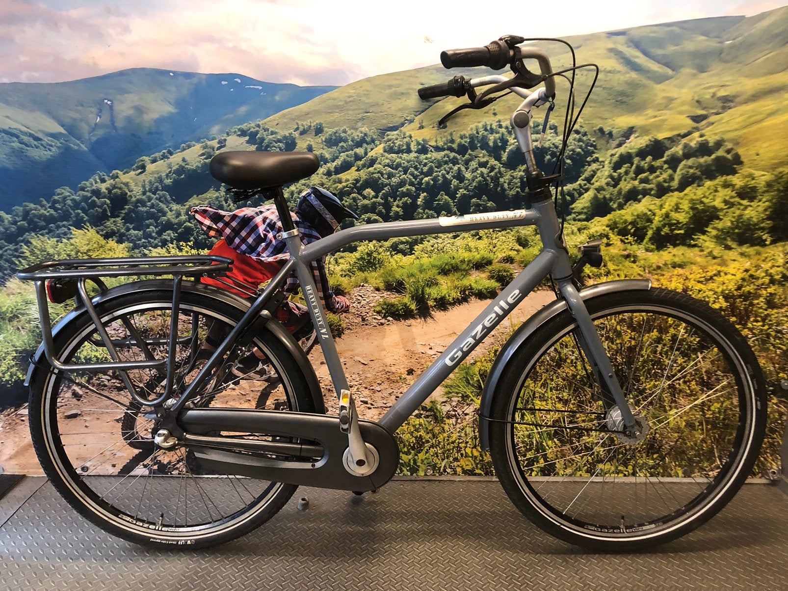 Gazelle HEAVY DYTY, Heren. 60CM, Ophalen, Versnellingen, 56 cm of meer, Zo goed als nieuw