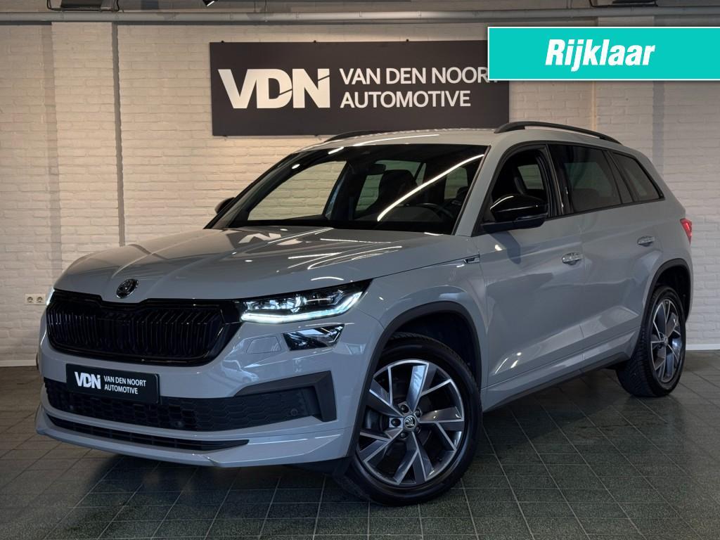 Skoda KODIAQ 1.5 TSI ACT Sportline Business Trekhaak Camera, USB, Huisgarantie, 4 cilinders, 14 km/l