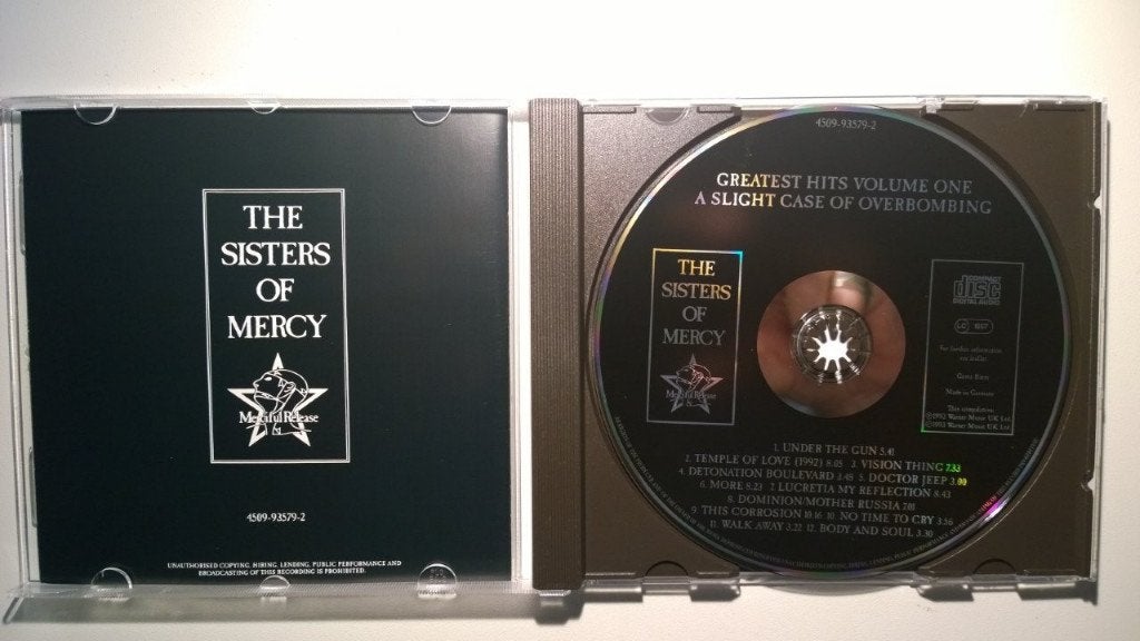 The Sisters Of Mercy - Greatest Hits Volume One, Ophalen of Verzenden, Zo goed als nieuw, Poprock, Album