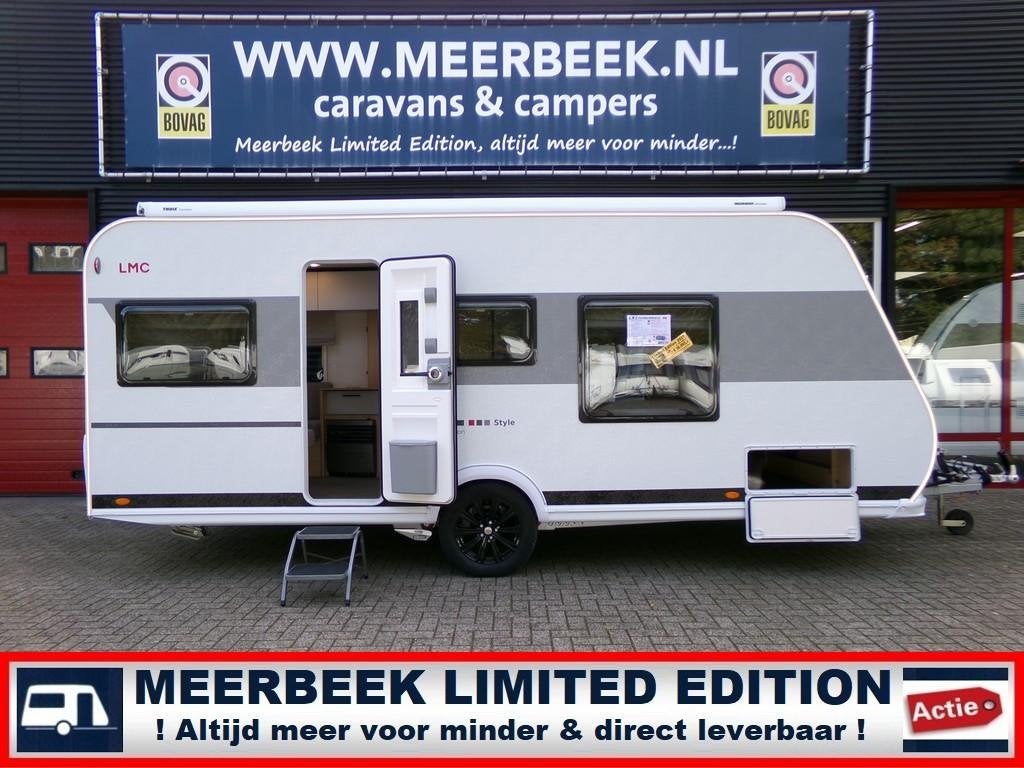 LMC Style 450 D 4434,=KORTING AIRCO+MOVER+FIETSENDRAGER, Standaardzit, Fietsenrek, Particulier, 6 tot 7 meter