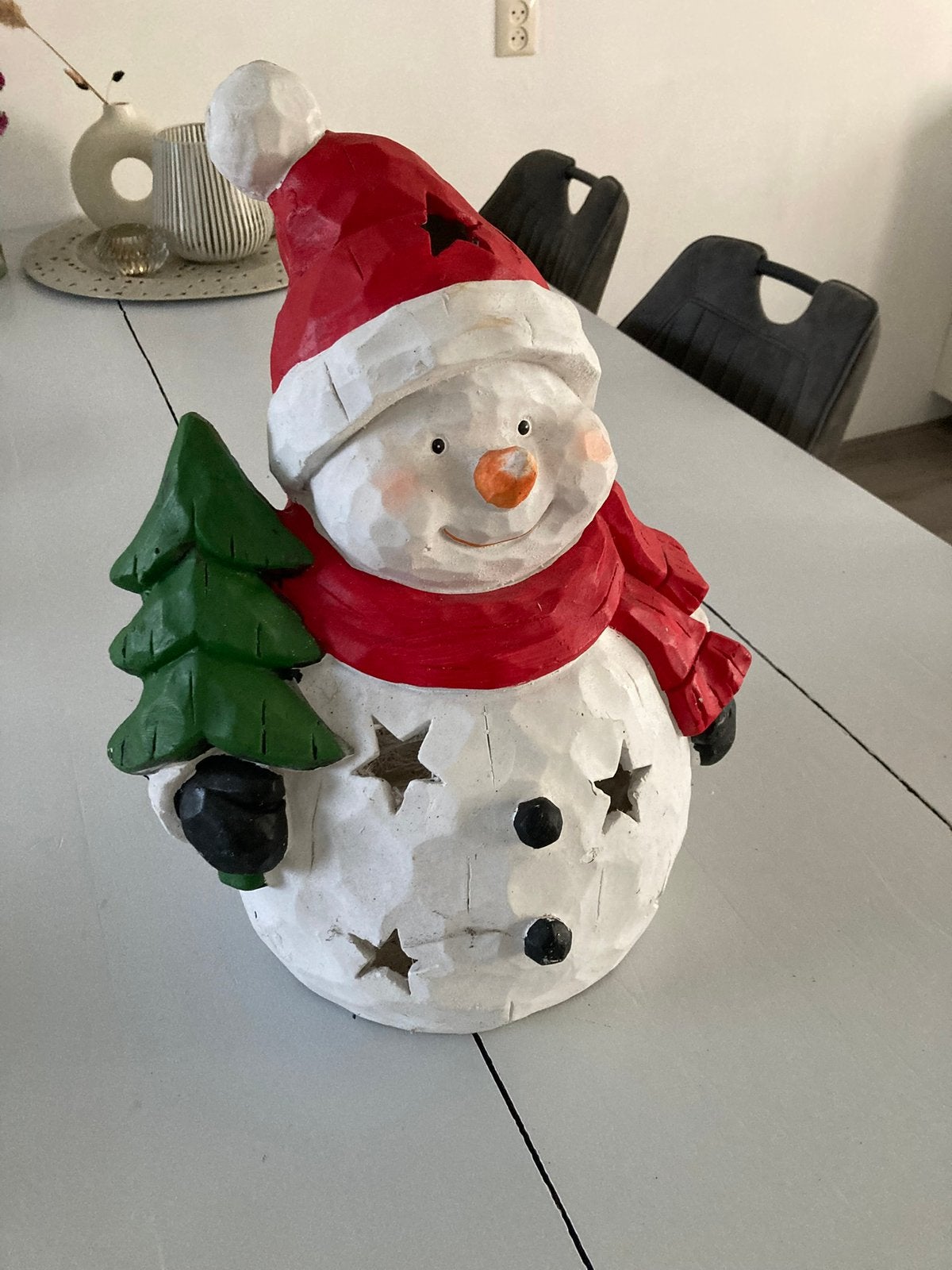 Kerstman van steen, Ophalen, Zo goed als nieuw
