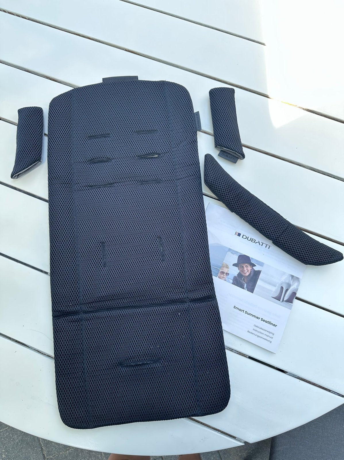 Dubatti Smart Summer Seatliner - Optimale Ventilatie, Ophalen of Verzenden, Zo goed als nieuw, Kinderwagen, Overige merken