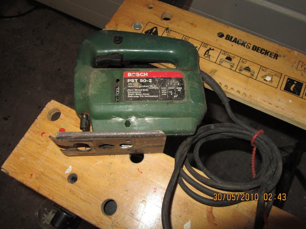 Decoupeerzaag Bosch PST 50-2, Doe-het-zelf en Verbouw, Gereedschap | Zaagmachines, Gebruikt, Decoupeerzaag, Ophalen of Verzenden