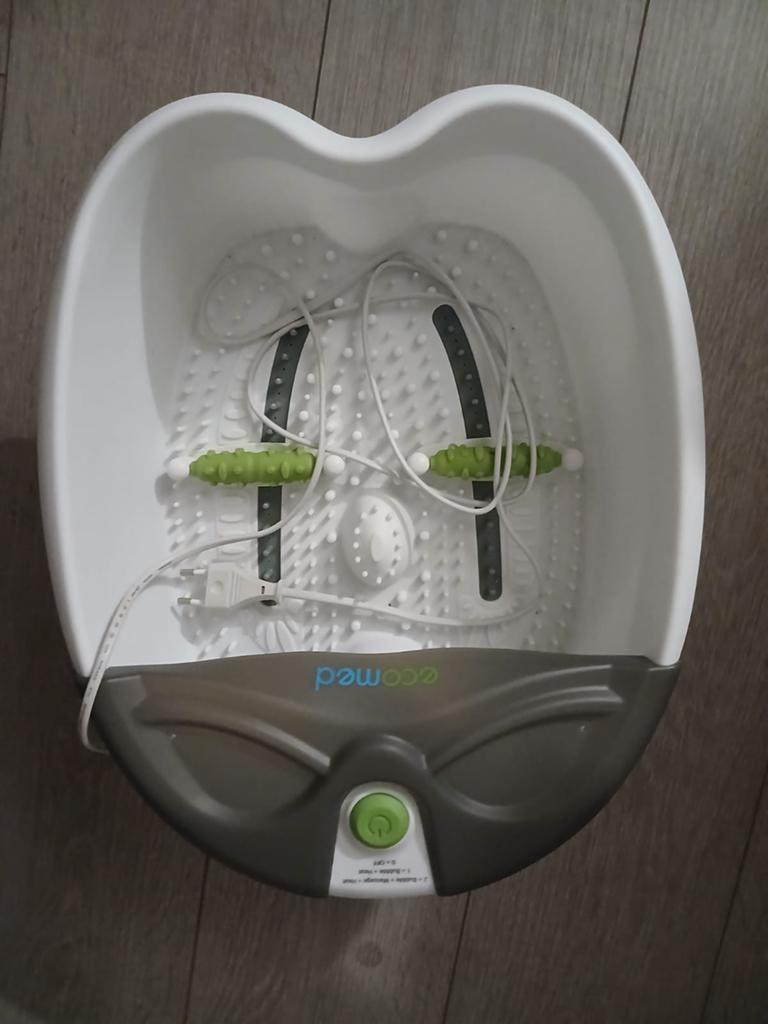 Ecomed voetenbad met massage functie, Ophalen, Zo goed als nieuw, Hand- en Voetverzorging