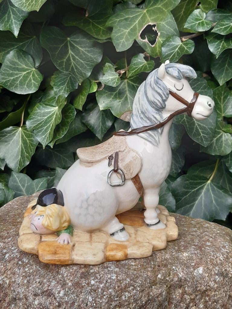 Thelwell Royal Doulton porselein paard beeld "hindquarters", Ophalen of Verzenden, Zo goed als nieuw, Dier