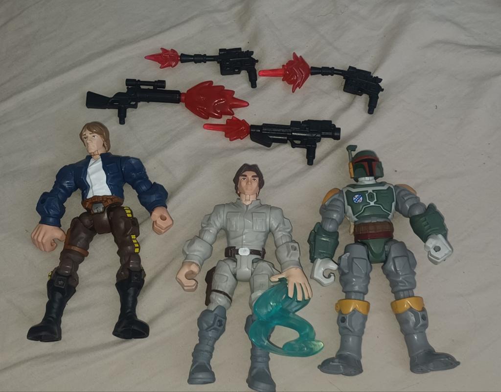 Star Wars Hero Mashers 3 actiefiguren, Ophalen of Verzenden, Gebruikt