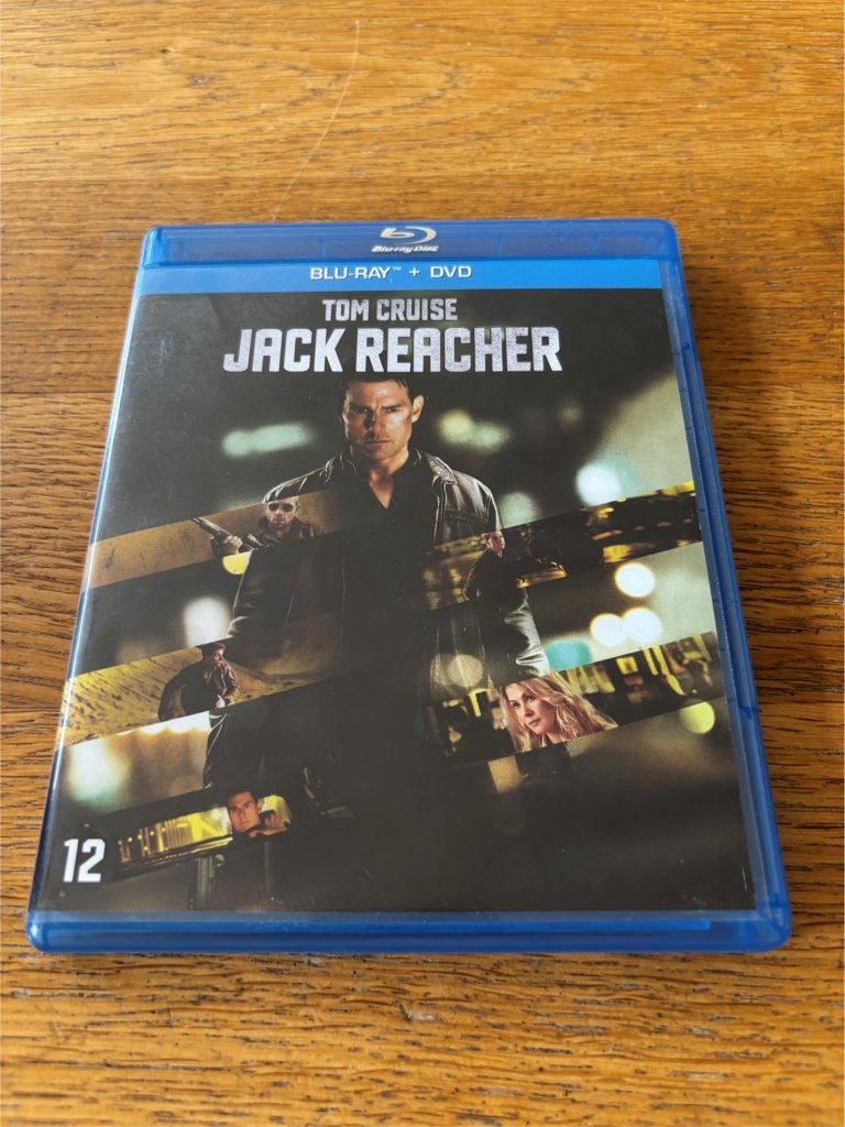 Blu-ray + Dvd Jack Reacher - Tom Cruise - NL-Uitgave, Nederlands, Film, Actie, Ophalen of Verzenden