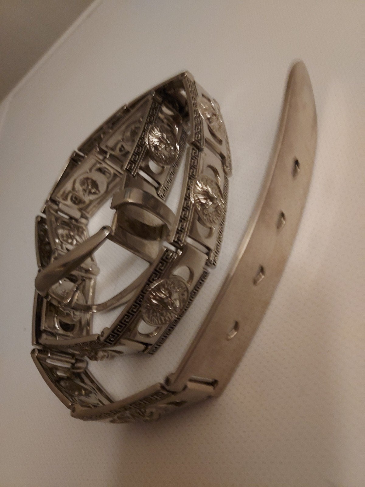 Versace style riem, Kleding | Heren, Riemen en Ceinturen, Ophalen of Verzenden, Zwart