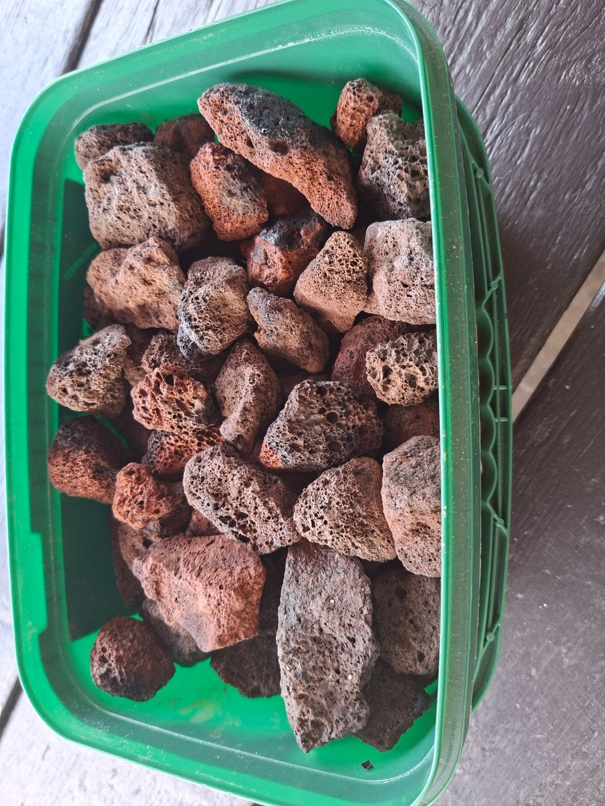 Lavastenen voor barbecue - Gebruikt maar goed, Ophalen, Gebruikt, Onbekend