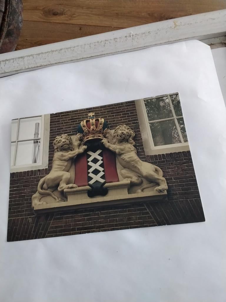 AMSTERDAM HISTORISCH MUSEUM. GEVELSTEEN, Ophalen of Verzenden, Noord-Holland