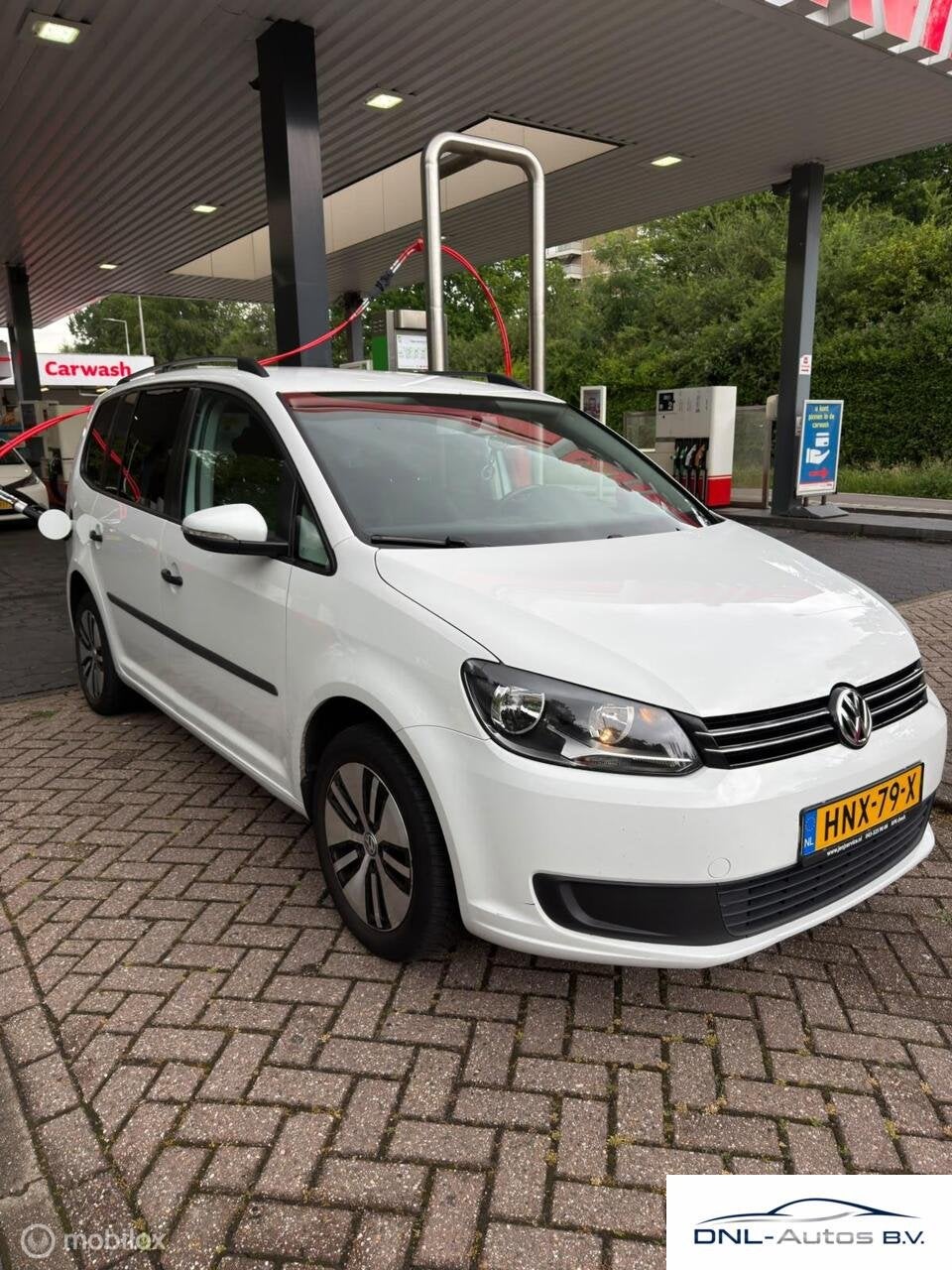 Volkswagen Touran 1.4 TSI Comfortline EcoFuel, Auto's, Euro 5, Gebruikt, Wit, Bedrijf