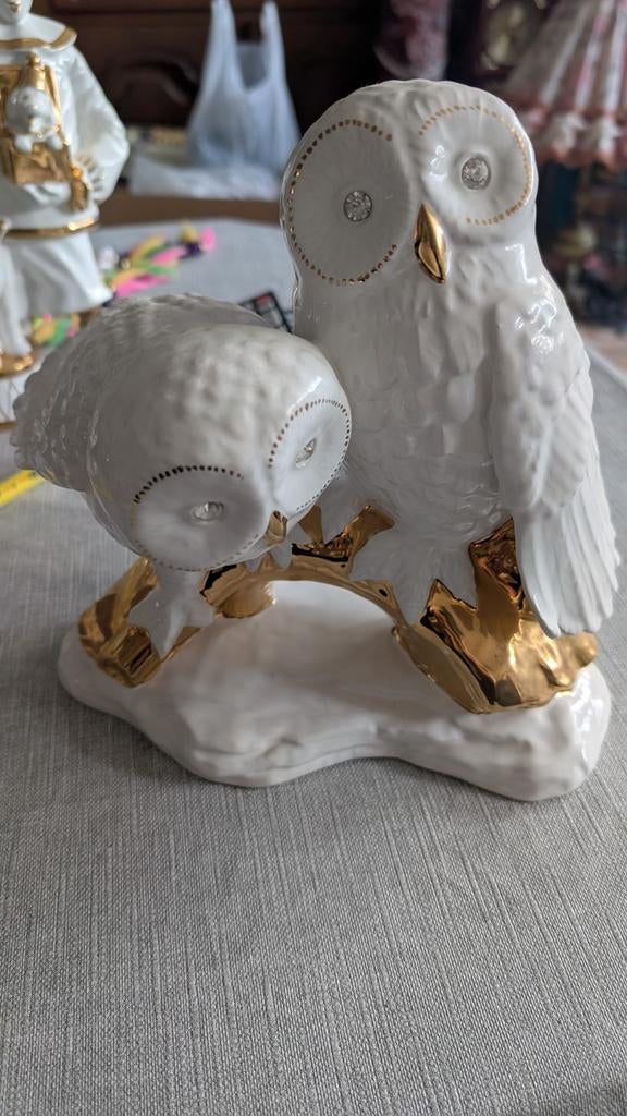Bastiani Uilen met Swarovski steentjes, Verzamelen, Swarovski, Ophalen, Zo goed als nieuw, Figuurtje