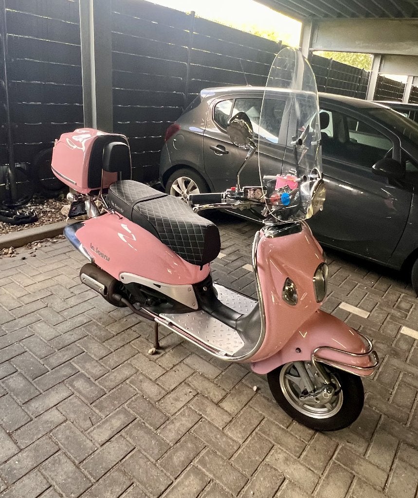 la souris grande retro scooter, Ophalen, Gebruikt, Maximaal 45 km/u, La Souris, Sourini S