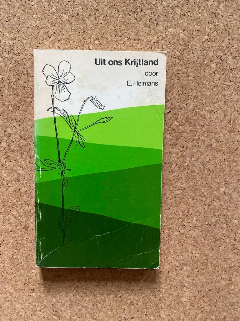 Uit ons Krijtland - E. Heimans (Natuurboek), Ophalen of Verzenden, Gelezen