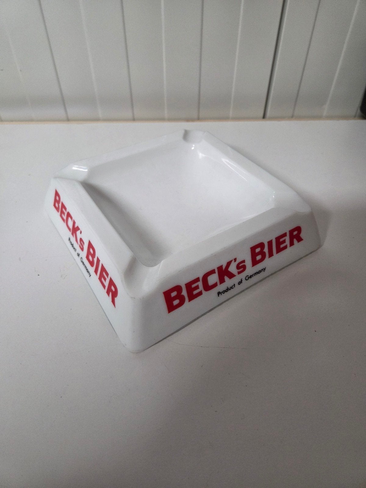 Becks bier asbak, Ophalen of Verzenden, Zo goed als nieuw, Overige typen, Overige merken