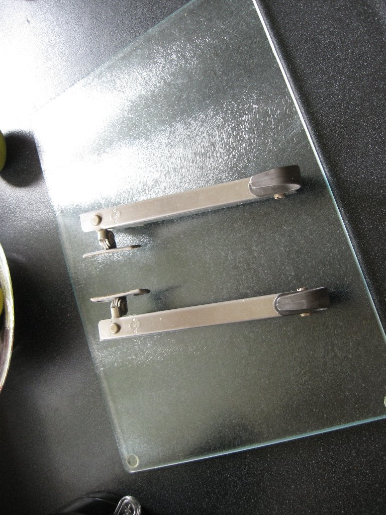 2 Raamuitzetters, Ophalen of Verzenden, Gebruikt, Rvs, Overige typen