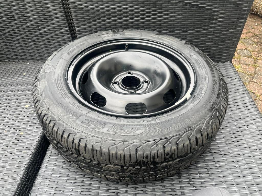 Reservewiel 185/65SR15. Goed voorbereid (15inch), Ophalen