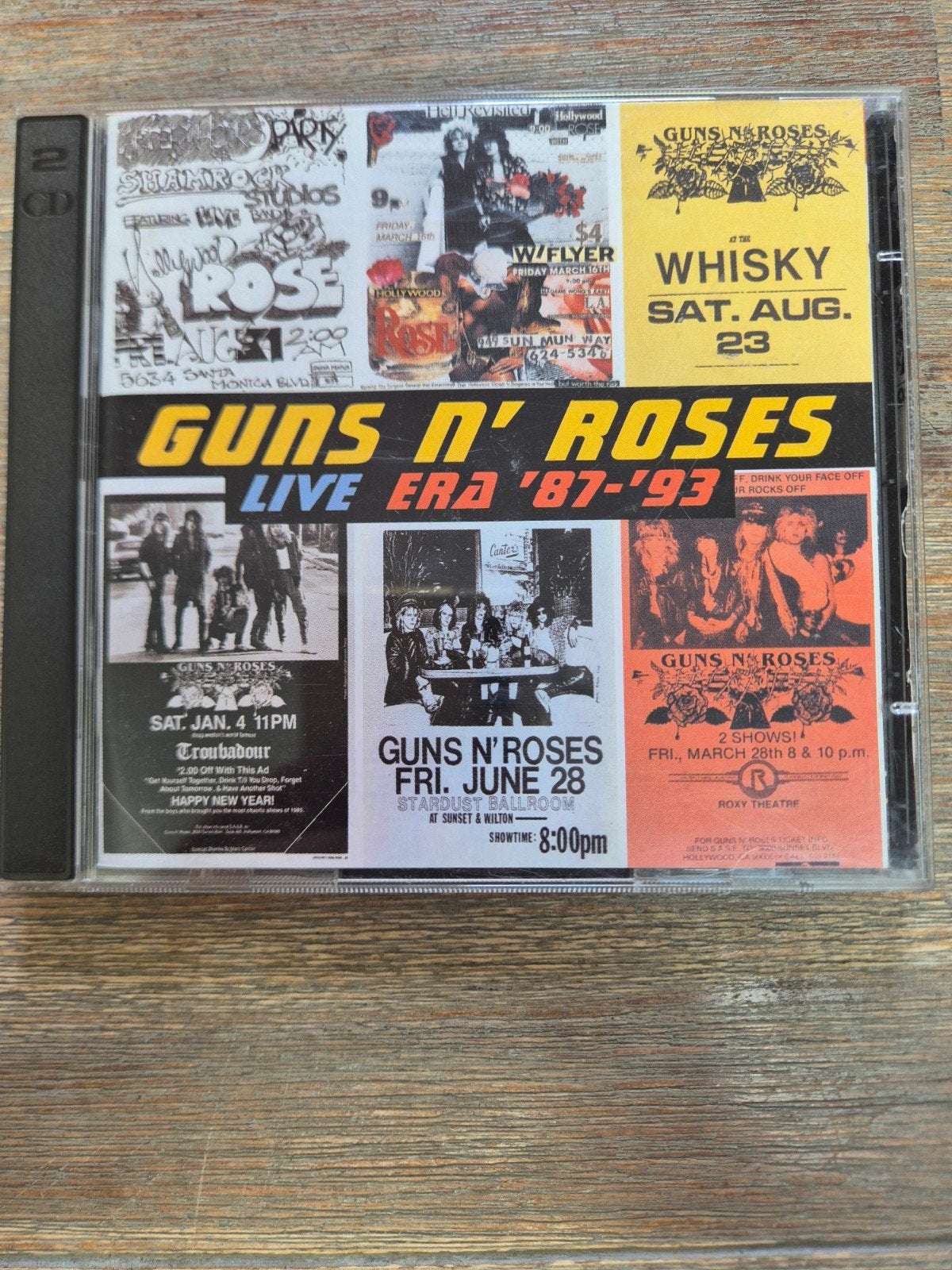 Guns N' Roses - Live Era '87-'93 (2CD), Gebruikt, Hard Rock, Ophalen of Verzenden, Live-album