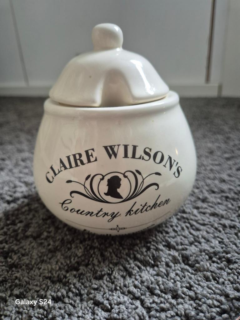 Claire Wilson's pot met deksel, Ophalen, Overige materialen, Pot, Bus of Blik