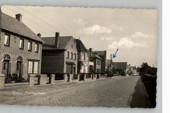 Wouw Plntagebaan uitg C.C.F. vd Heyden- van Dijk, Ophalen of Verzenden, 1940 tot 1960, Noord-Brabant